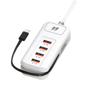 آداپتور 4 چهار پورت شارژر تلفن همراه Rack charger